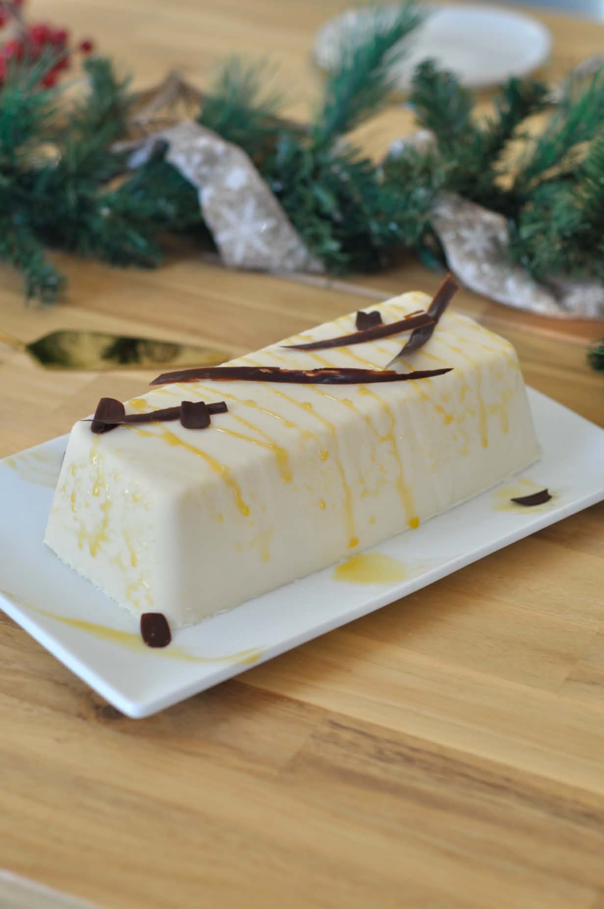 Bûche glacée Végane Mangue & Passion – Image 2