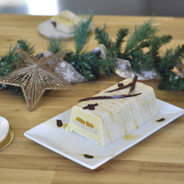 Bûche mangue passion